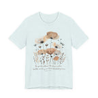 Floral Scripture T-shirt