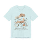 Floral Scripture T-shirt