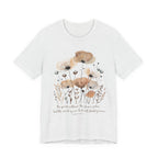 Floral Scripture T-shirt