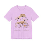 Floral Scripture T-shirt