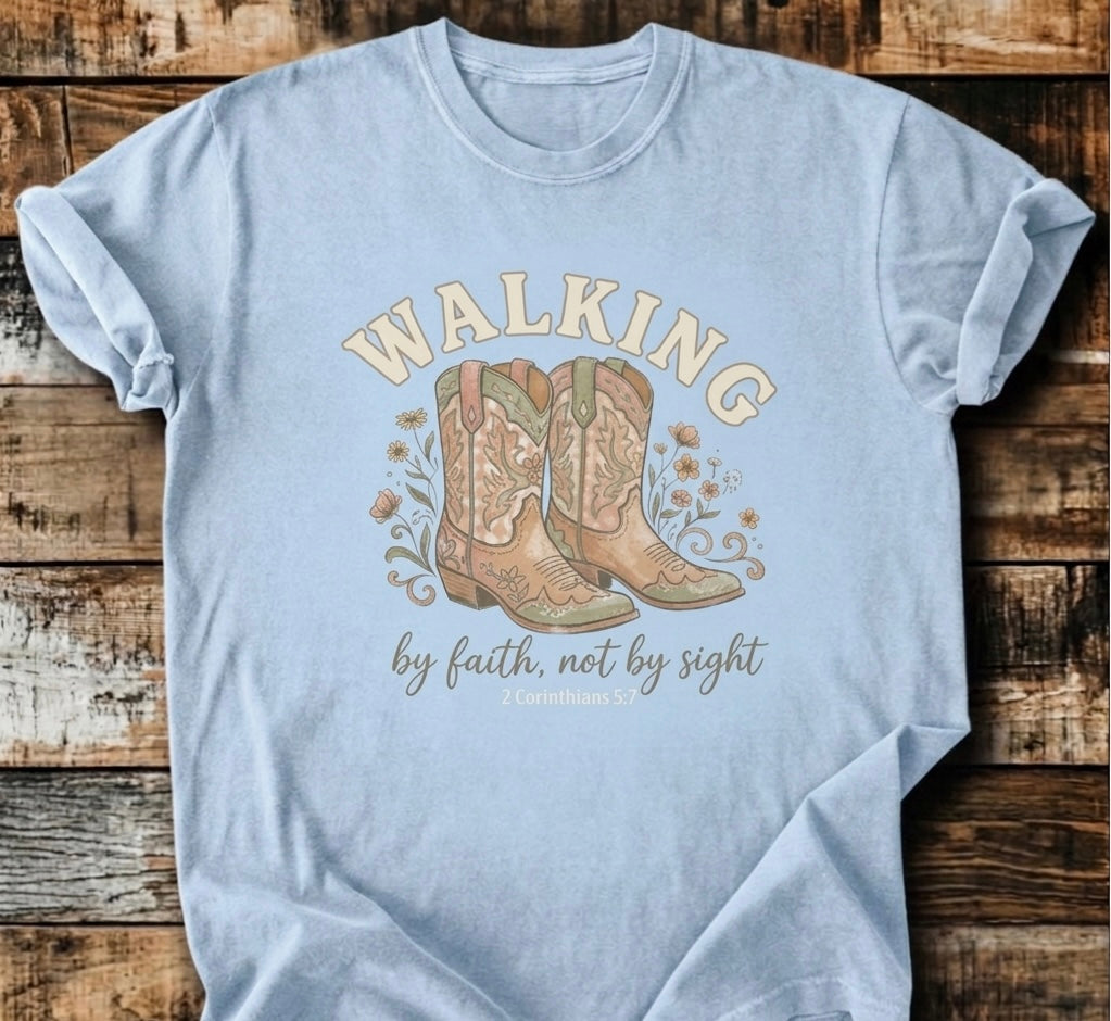 Walking by Faith T-Shirt